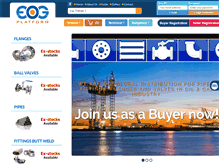 Tablet Screenshot of eogplatform.com